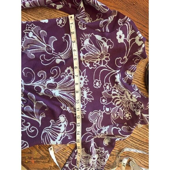 Anthropologie Mock Neck Mini Dress xs - Picture 6 of 8